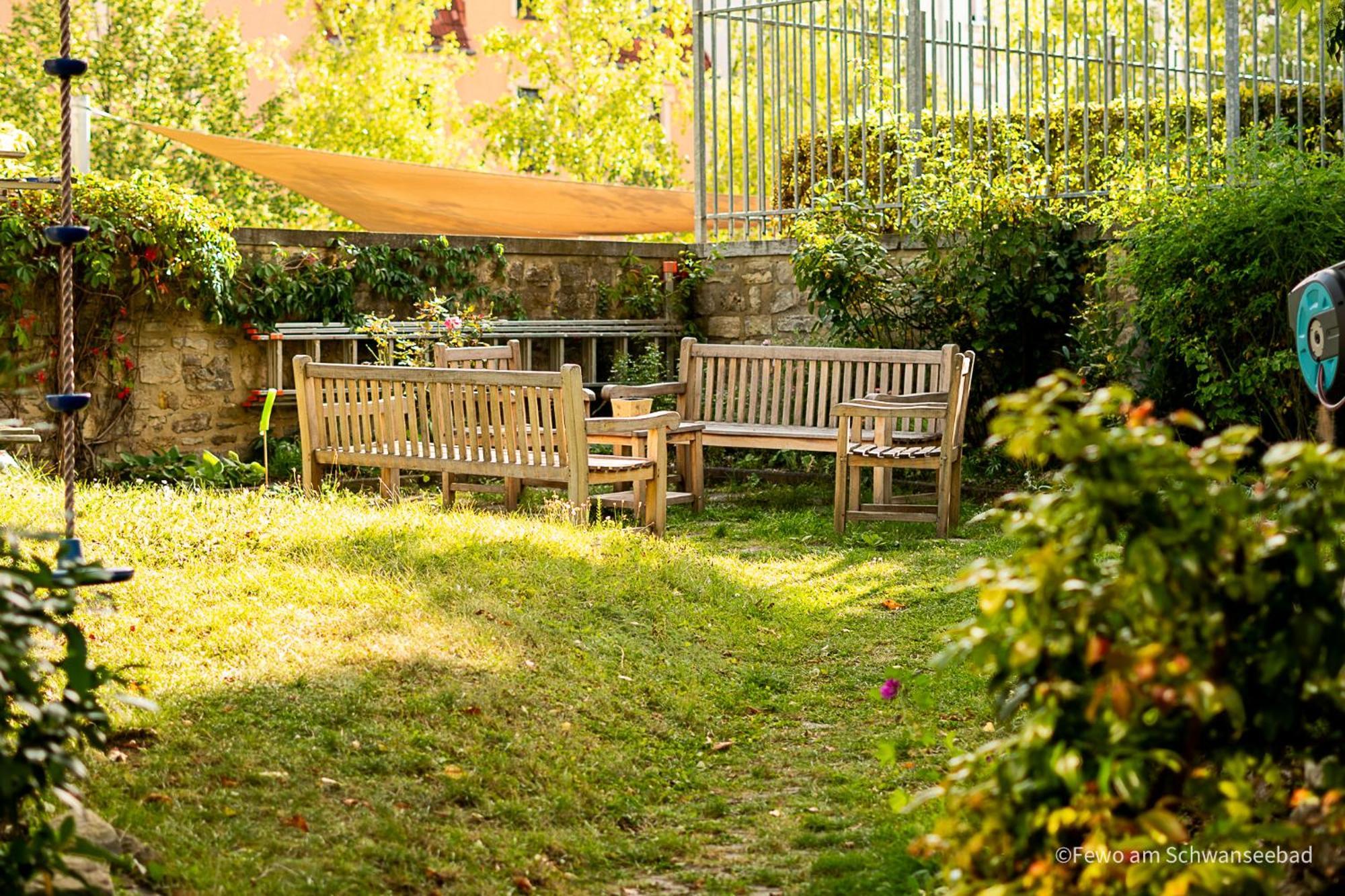 Fewo Am Schwanseebad Mit Garten - Ruhig, Familienfreundlich Und Zentrumsnah Weimar  Exterior foto