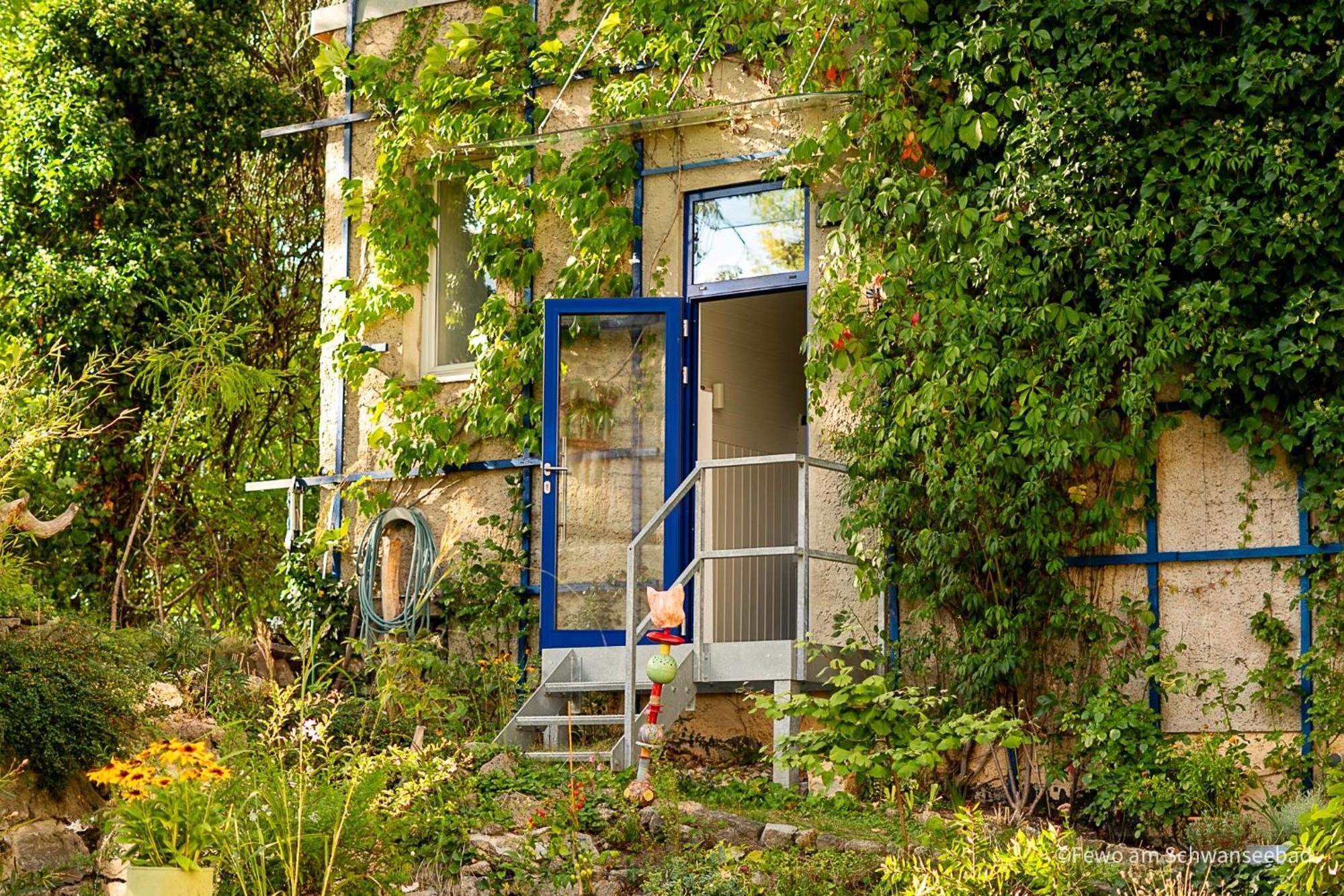 Fewo Am Schwanseebad Mit Garten - Ruhig, Familienfreundlich Und Zentrumsnah Weimar  Exterior foto